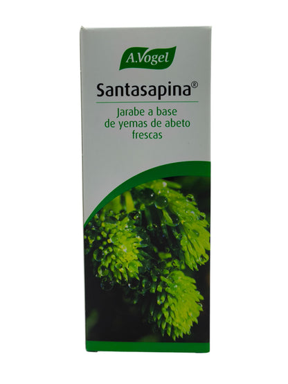 Santasapina Jarabe A. Vogel, vías respiratorias, sistema inmune, gripes, catarros y resfriados, Tos
