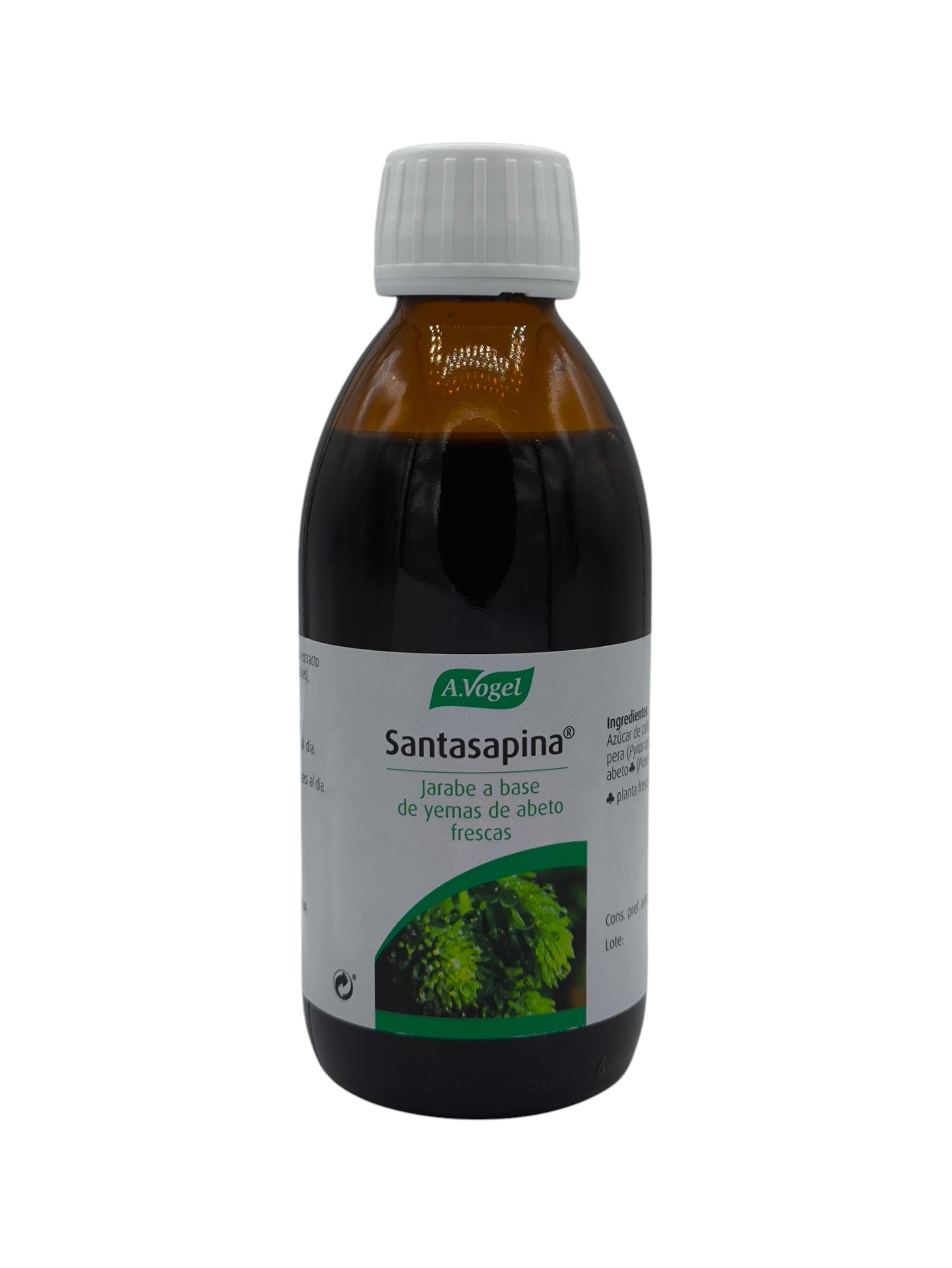 Santasapina Jarabe A. Vogel, vías respiratorias, sistema inmune, gripes, catarros y resfriados, Tos