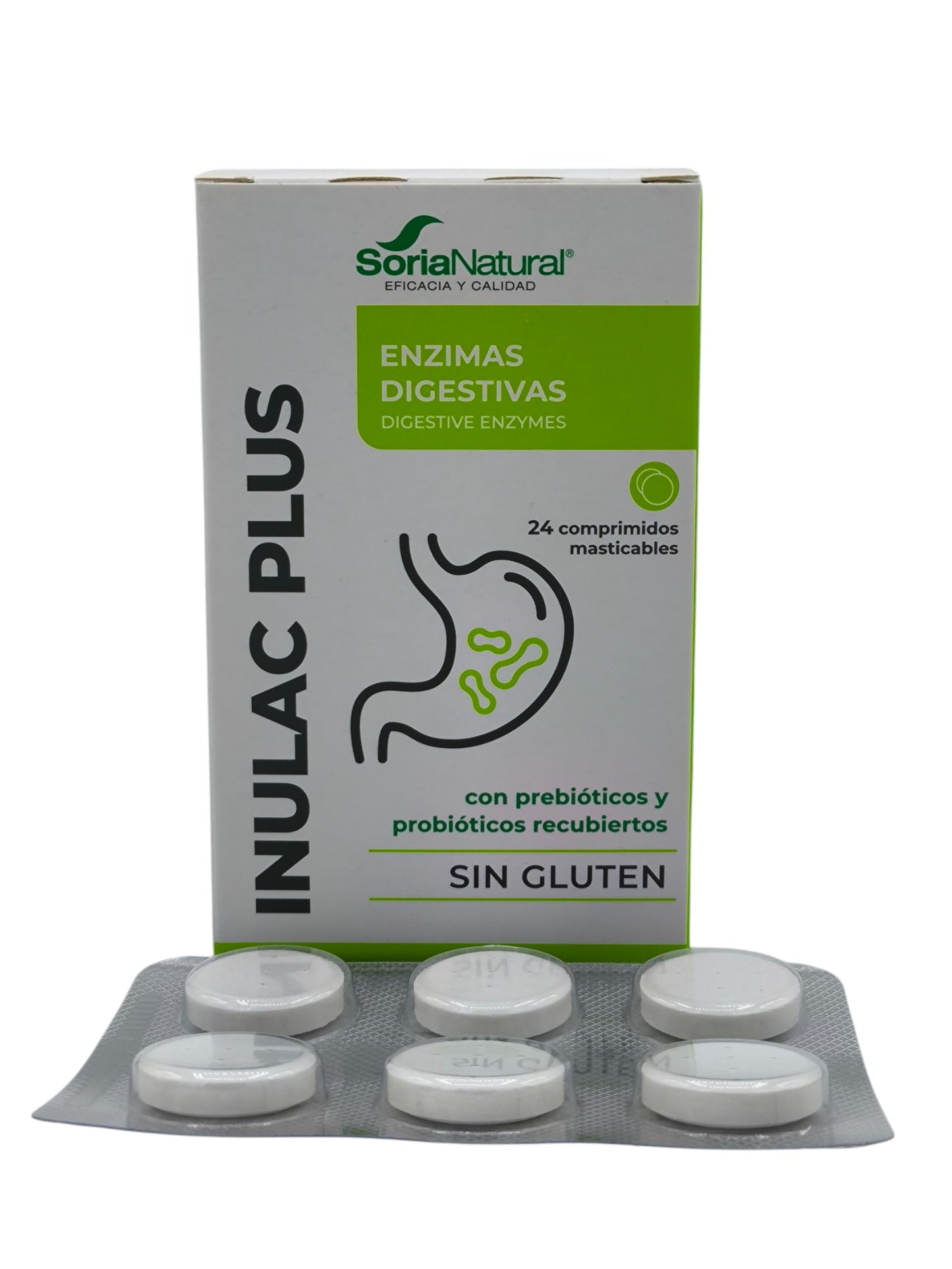 Inulac PLus Soria Natural, Digestiones pesadas, Trastornos digestivos, Flora intestinal, Aparato digestivo