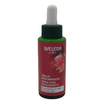 Sérum Reafirmante de granada Weleda, Sérum facial 100% natural, Piel firme y luminosa. Antiarrugas, Reduce líneas de expresión