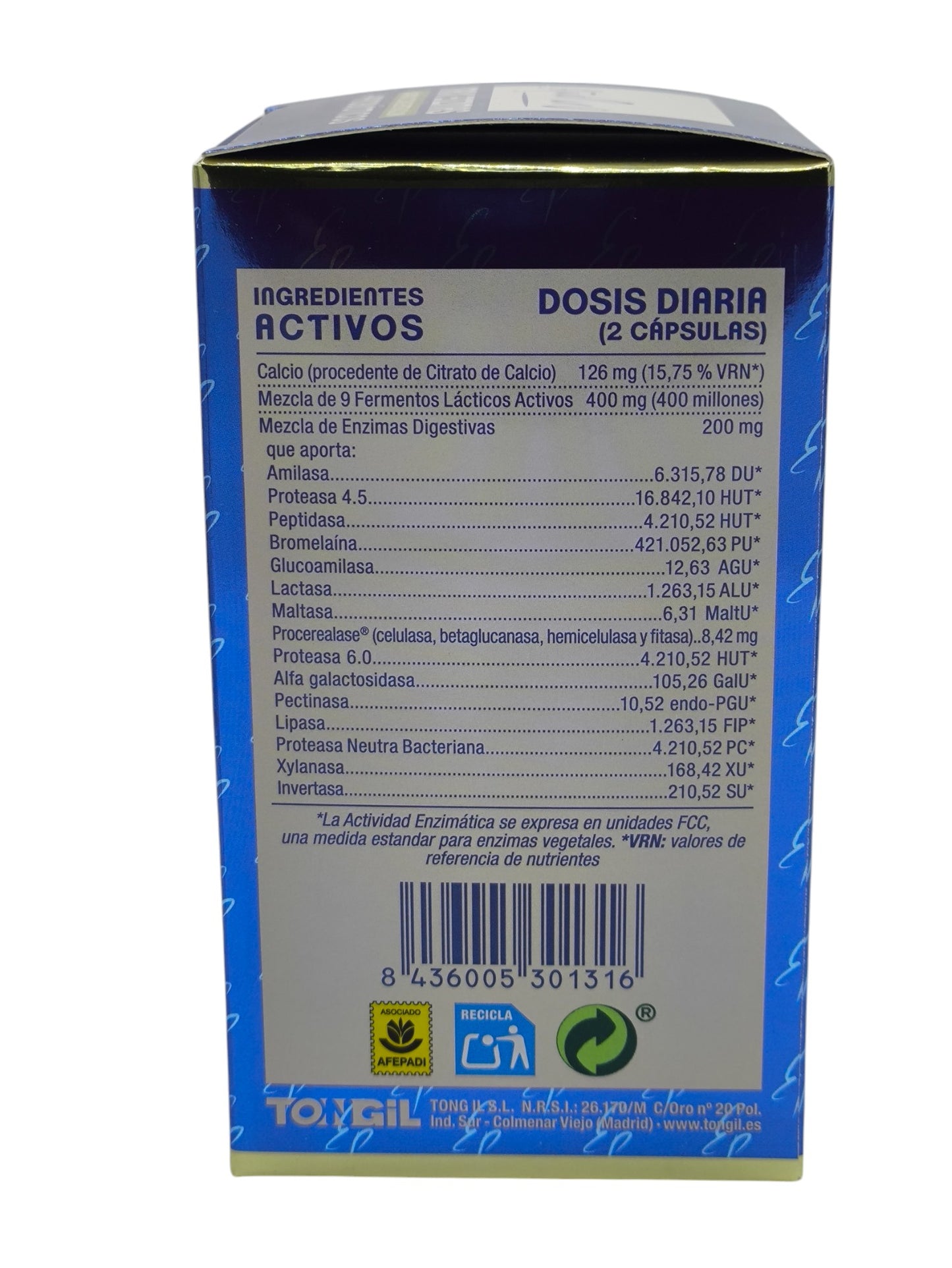 Maxi Enzimas + Probióticos Estado Puro. Mejora la digestión, Probióticos y Prebióticos, Mejora la absorción de nutrientes.