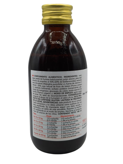 Jarabe Classic Kids 180ml Aprolis Kids, Jarabe infantil, Defensas naturales, Sistema inmunitario, Propóleo, Preventivo, Ingredientes naturales.
