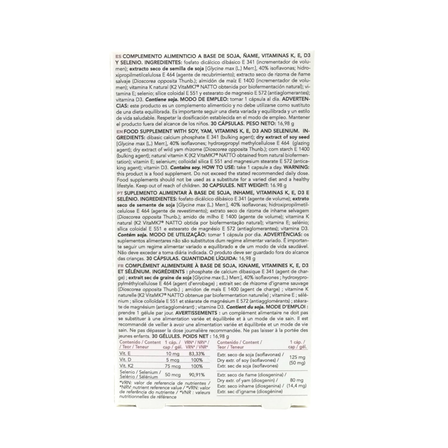 Bimenopause Plus 30 cápsulas Intersa Labs.