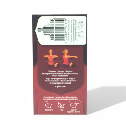 Yogi Tea Chai Maca 17 bolsitas. Infusiones bio. Infusión ayurvédica.