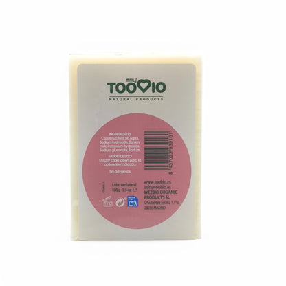 Jabón Leche de Burra 100gr Toobio. Jabón natural. Nutritivo. Pieles desvitalizadas. Vegano.