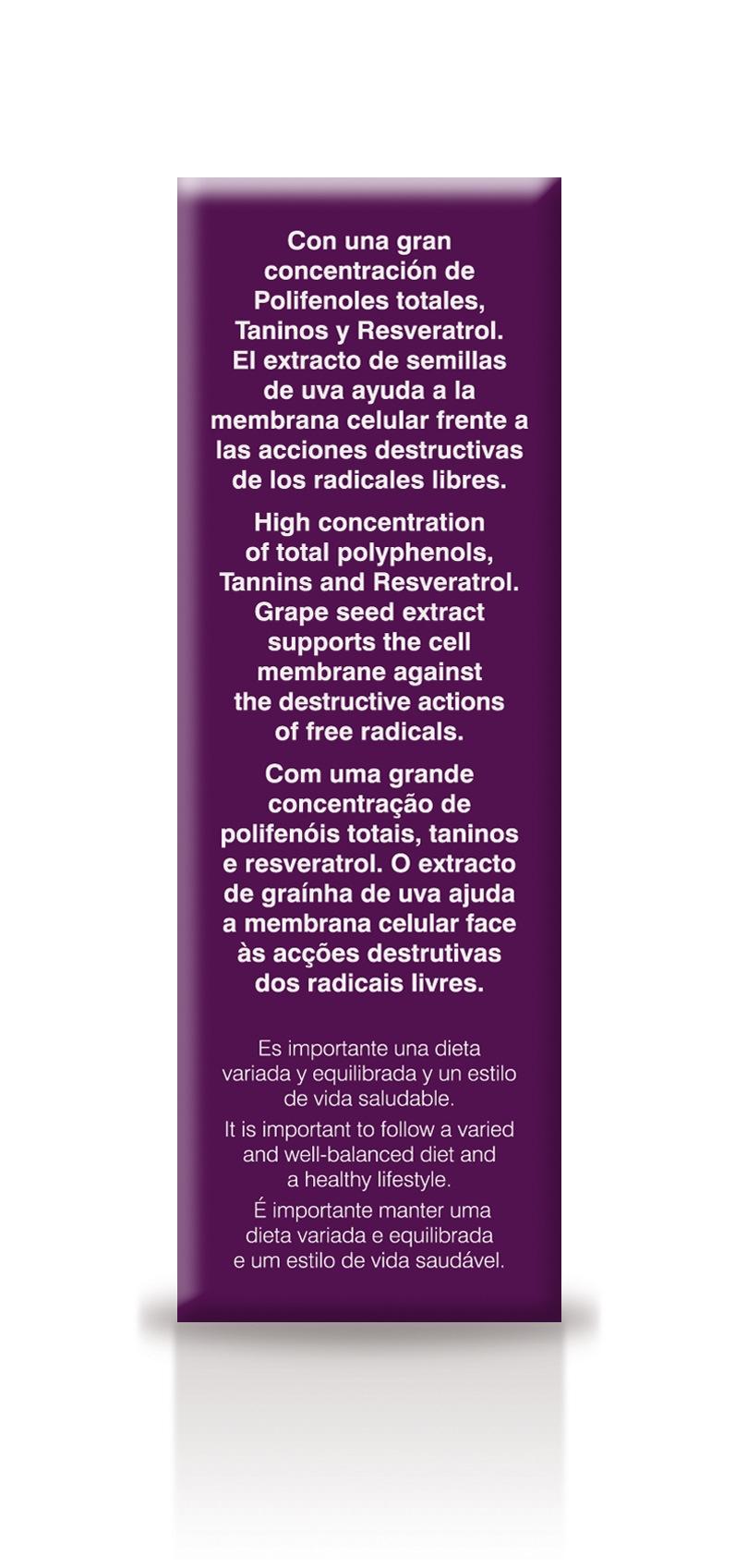 Resverasor Plus Soria Natural. Resveratrol. Antioxidante. Gran concentración de polifenoles. Antienvejecimiento